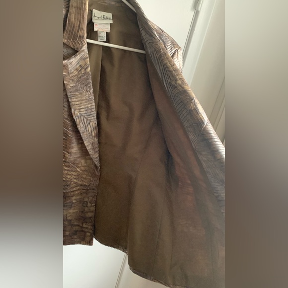 Vintage Joseph Ribkoff snake print blazer - Picture 2 of 8